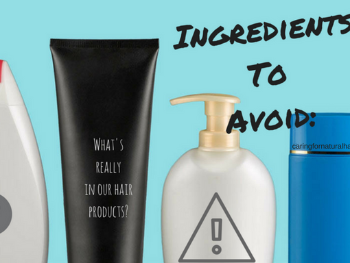 natural hair product ingredients to avoid