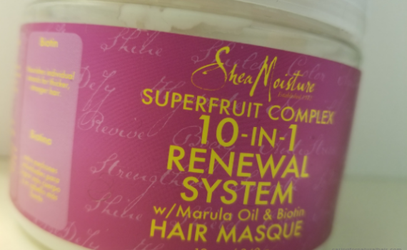 shea moisture 10-in-1 renewal system masque review